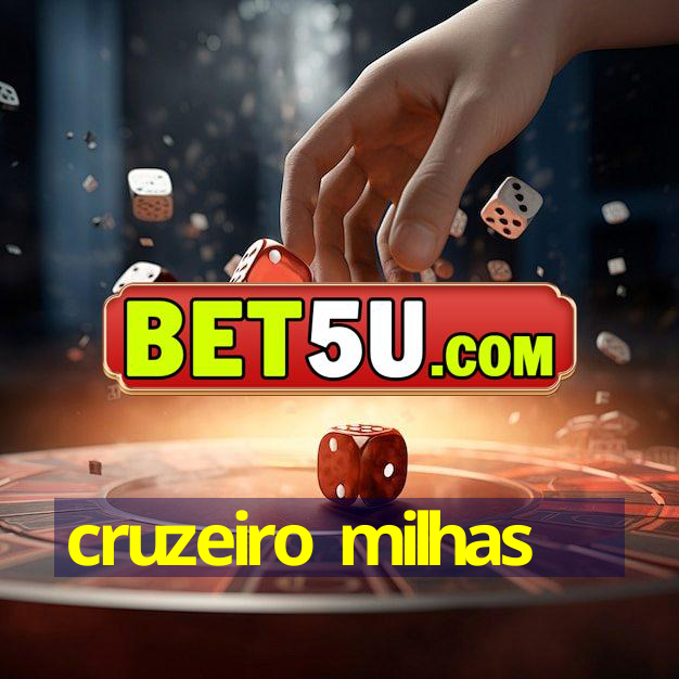 cruzeiro milhas